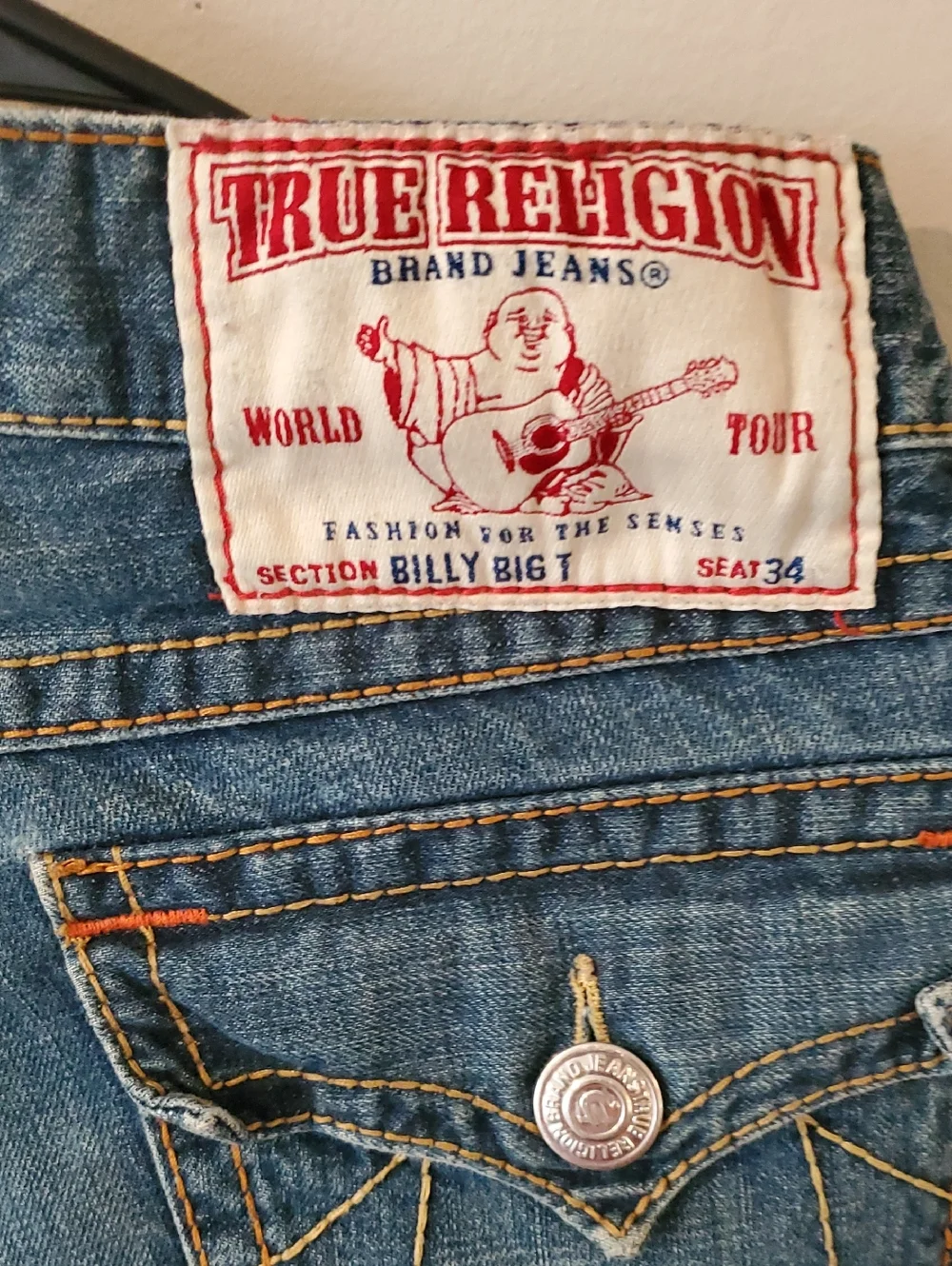 True Religion straight leg